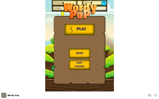 Wordy Pop - Form words quickly before the board fills up! :: Wordy Pop: A relaxing offline word game that challenges your vocabulary skills. Create words and score high!