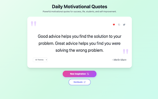 Motivational Quotes Club :: Replace your new tab with daily motivational quotes for success, life, students, and self-improvement.