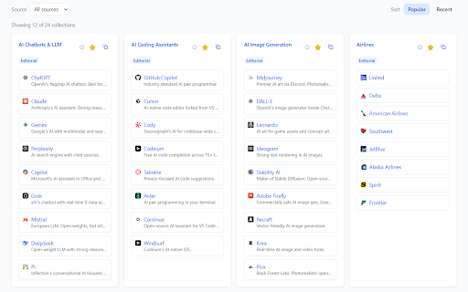 Abunch — Homepage on Startup :: Abunch turns browser startup into your launch point — every site you use, one page. Begin in a click with a ready-made collection.