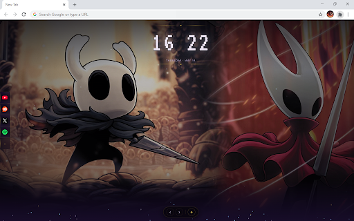 Hollow Knight Silksong HD Wallpaper New Tab :: Customize new tab with Hollow Knight wallpaper extension and display Silksong wallpapers in your background.