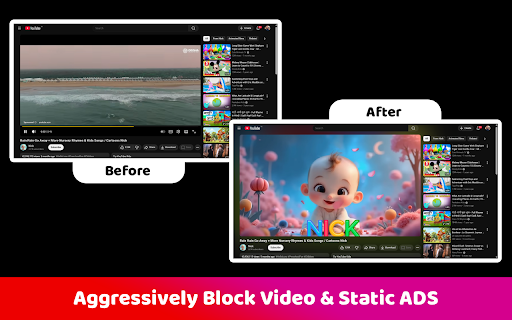 GhostTube for YouTube™ - Music Mode, Ads Blocker and More :: Listen to YouTube with video hidden. Music mode, ad blocker, and visual cleanups and more than 15 tools.