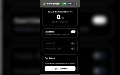 Ai Prompt Optimizer -AeroPrompt :: AeroPrompt - The ultimate AI prompt optimizer.