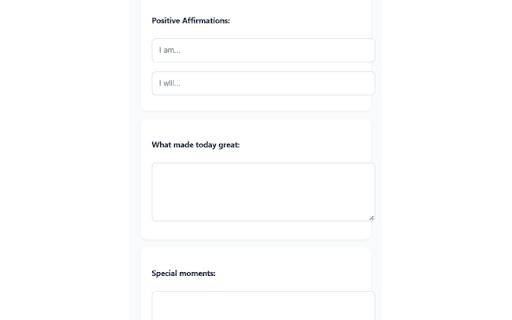 Thankful Threads :: Local storage gratitude journal with date-based entries