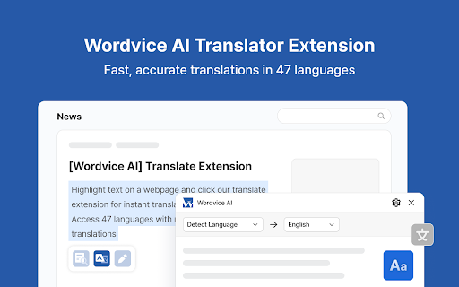 Wordvice AI Writing Assistant: Grammar Checker, Translator, Paraphraser :: Unlock real-time proofreading, accurate translations, and smart paraphrasing suggestions, all within one powerful Google extension.