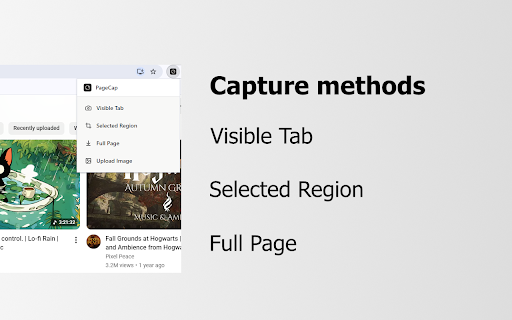 PageCap: Screenshot Capture & Editor :: Capture, beautify and annotate screenshots from your browser.