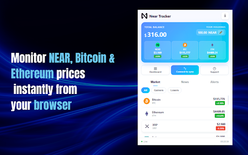 Near Network Explorer :: Track your NEAR Protocol holdings and cryptocurrency prices in real-time