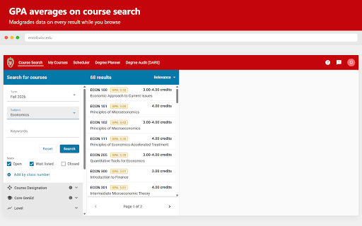 MyUW Plus :: MyUW Plus, smarter enrollment on enroll.wisc.edu
MyUW Plus helps UW–Madison students make faster enrollment decisions. It adds…