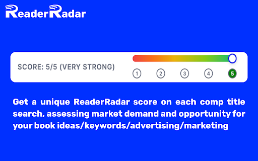ReaderRadar: Book Research Tool for Authors :: Instant insights for authors: book ideas, titles, and keywords.