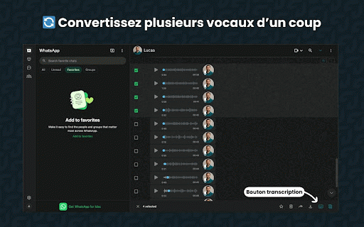 WhatsApp Voice Transcriber :: Transcribe voice messages in WhatsApp Web using OpenAI Whisper.