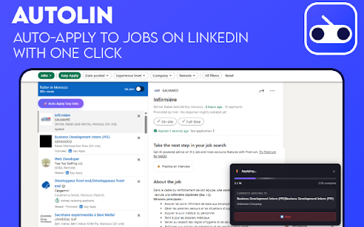 Autolin: LinkedIn/Indeed Auto Applier :: Auto-apply to jobs on LinkedIn and Indeed with one click