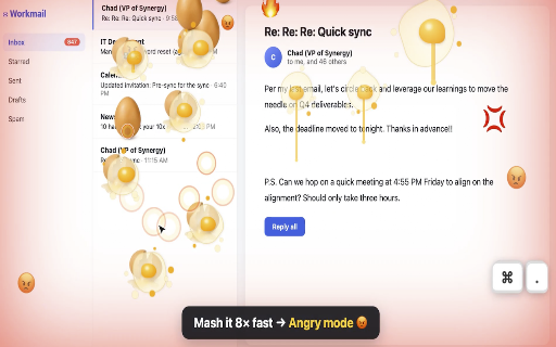 Egg Thrower - Fun Website Prank & Stress Relief :: Throw eggs at anything on any website! Aim, splat, leave yolk behind, and egg the daily target word to crack your fortune.