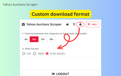Yahoo Auctions Scraper :: Export Yahoo Japan Auction Search Results to CSV, JSON, or Excel & Unlock Actionable Insights.