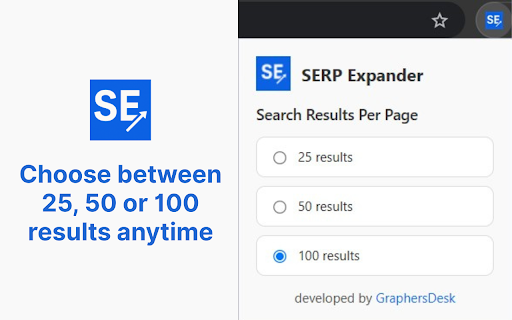 SERP Expander :: Expand Google search results and highlight links by type (internal, external, dofollow, nofollow).