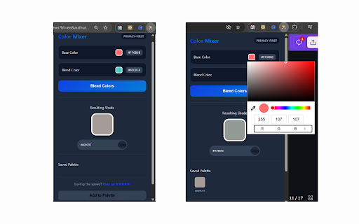Simple Color Mixer: Pro RGB & HEX Tool :: The fastest, 100% offline color mixer for designers. Mix RGB, generate HEX codes, and save palettes instantly.