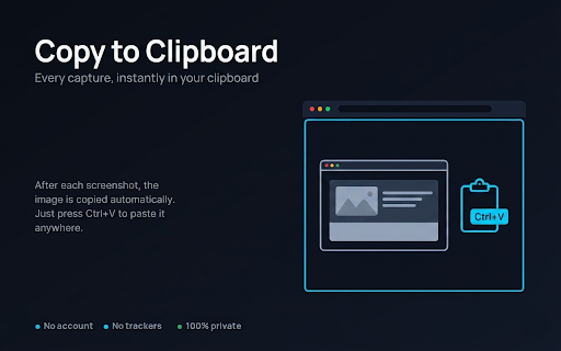 Full Page Screenshot - Scroll, Area & Full Capture :: Capture full pages, areas, or scrolling selections — and copy every shot to your clipboard to paste with Ctrl+V.