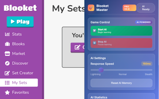 Blooket Master Pro :: Advanced Blooket game assistant with AI-powered learning