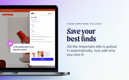 hili - Save + Share Your Best Recs :: Save what you discover online to hili. Organize your best finds into collections and share them with your friends.