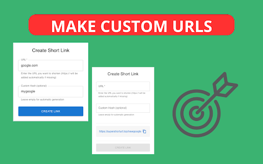 Url Shortener :: Allows your to make custom links and track them