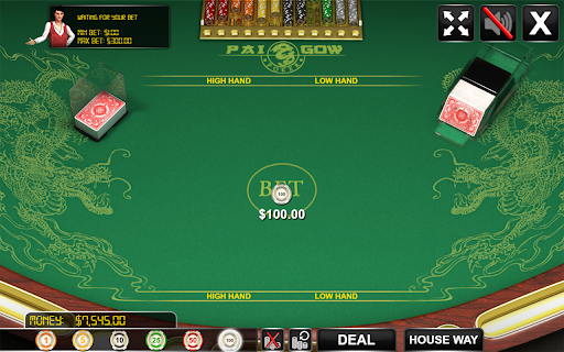 Pai Gow Poker :: Pai Gow Poker — card game betting on player, banker, tie.