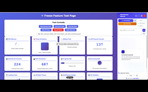 Web Element Selector :: Advanced element locator with AI-powered xpath and css selector generation. Supports ChatGPT, Gemini, DeepSeek, and Claude.