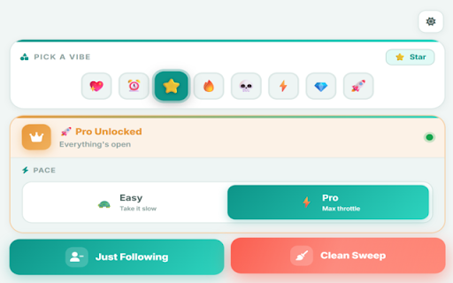 TikTok Unfollow :: 🧹 Bulk unfollow all users or non-followers with ultra-fast automation. 🚀