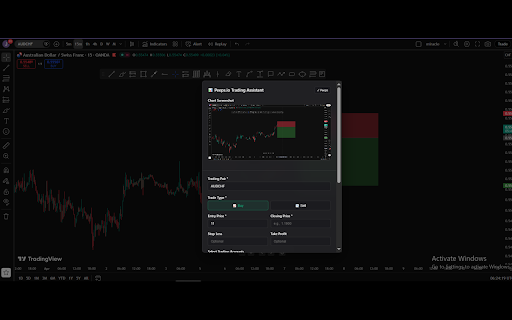 Peeps Tv Connector :: An App for traders to properly journal their trades in the forex market.