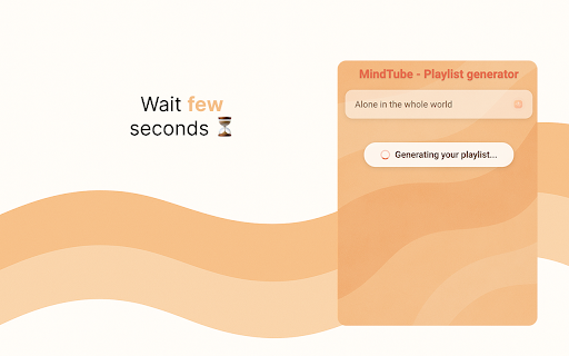 YouTube Playlist AI Generator – MindTube :: Generate YouTube playlist with AI. Create smart music playlist based on your mood, activity or keyword – instantly.