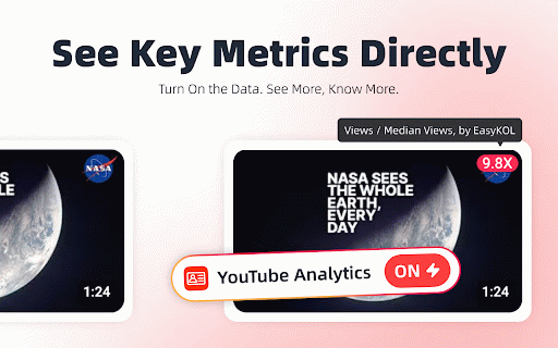 FREE YouTube Analytics - Auto Influencer Stats & Contact Info Card :: Discover YouTube influencer data insights instantly with smart analytics and visualized info cards including key contact details.