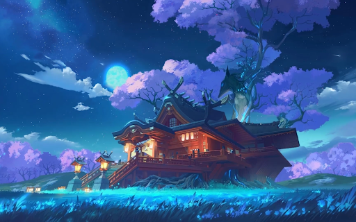 Inazuma Shrine of Depths Genshin Impact Live Wallpaper :: Transform your new tab with stunning live HD wallpapers of Inazuma's Shrine of Depths from Genshin Impact for an immersive expe...