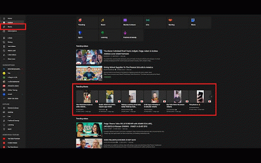 YouTube Shorts Blocker :: Blocks and hides YouTube Shorts for a cleaner browsing experience.