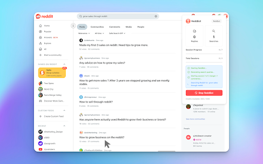 Reddbot | AI Reddit Marketing Agent & Replies :: AI-powered Reddit marketing bot that searches for relevant posts to reply and promotes your projects automatically.