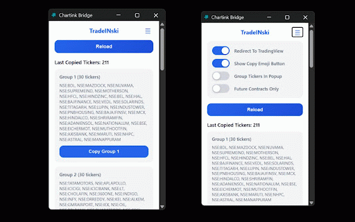 Chartink Bridge :: Extension that copies Chartink scanner widget output to clipboard and TradingView.