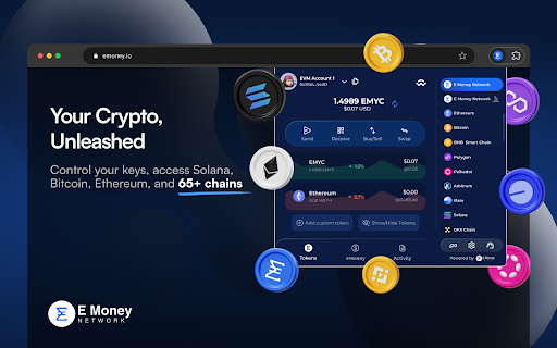 E Money Network :: Everything in the blockchain made easy