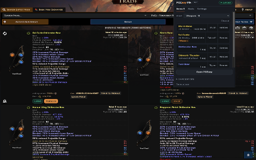 POEazy Pin :: List items from the Path of Exile 2 trade site to POEazy, and see what they do to your synced build before you buy.