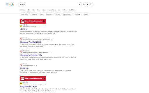 iamstudent Studentenrabatt-Finder :: Zeigt verfügbare Gutscheine für Websites in Suchergebnissen und beim Browsen an