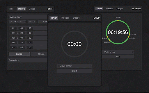TickTockFocus - Advanced Timer :: Powerful time management tool with customizable multi-stage timer presets. Perfect for Pomodoro technique and structured workflows.