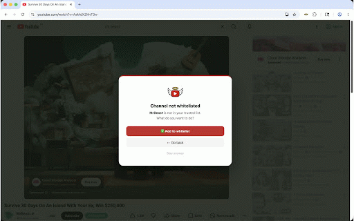 YouTube Angel :: Your guardian angel for YouTube — whitelist trusted channels and filter the rest.