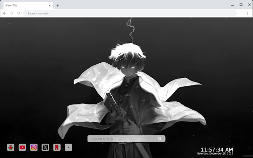 Zenitsu Thunder Live Wallpaper :: Transform your new tab with Zenitsu Thunder Live Wallpaper, featuring stunning HD animations that electrify your browsing exper...