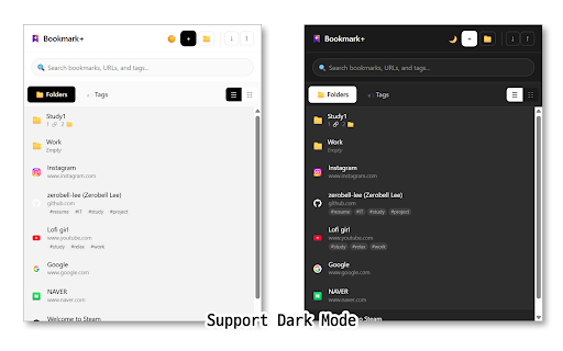 Bookmark :: Enhanced bookmark management with tags, advanced search, and folder organization