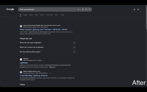 AI Away — Block AI Overviews & Chatbots :: Removes AI Overview boxes, AI chatbot widgets, and Copilot answers from web pages.