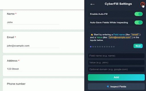 Autofiller Pro — Personalized Form Filler for Chrome :: Autofiller Pro auto-fills forms with secure, custom, or random data to boost your productivity on forms, sign-ups, and more.