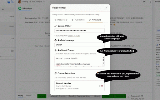 AI Copilot for ManyChat: Auto-Tags, Flags & AI Reply :: Supercharge ManyChat with Gemini AI: Auto-tagging, Smart Replies, CS Scoring, Sentiment Analysis & Status Tags.