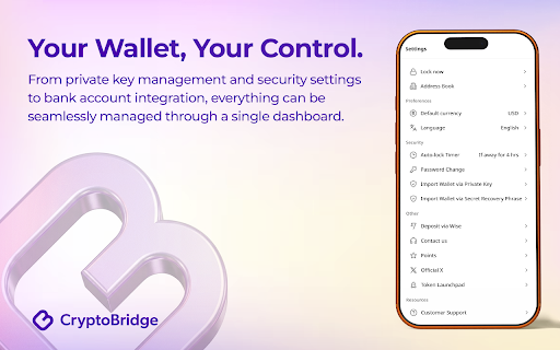 CryptoBridge :: Multi-Chain Wallet & Web3 Access Platform