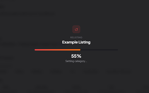 Mercari Bulk Relist :: Bulk relist your Mercari listings in one click. Save hours of manual work.