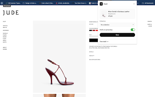 Stash :: Save products from any online store and track price drops.