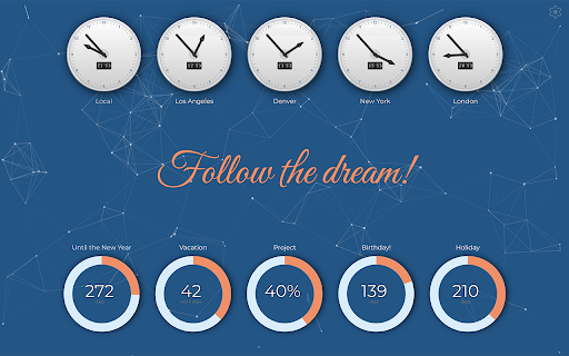 Countdown timer happiness :: Countdown timer to a pleasant event on a certain date. Your inspiration and commitment to success