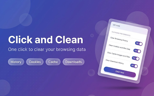SwiftClean - Clear Cache, Cookies & Browsing Data :: One click to clear browsing data - history, cookies, cache, downloads, form data, local storage & more. Fast & private.