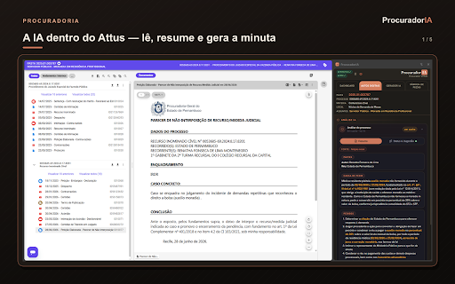 ProcuradorIA :: ProcuradorIA — assistência de IA para procuradores no sistema processual do Attus.