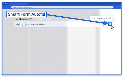 Catch Temp Mail :: Disposable email inbox with popup access and email autofill support across websites.