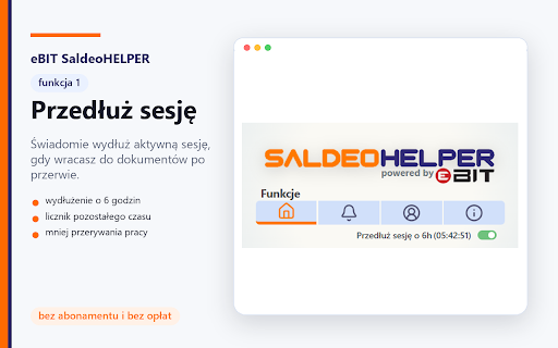 Saldeo Helper :: Wtyczka rozszerzająca funkcjonalność witryny Saldeo